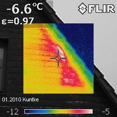 IR-Thermogramm im Echtbild